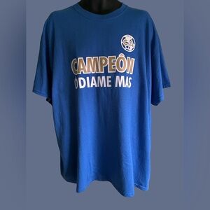AMÉRICA , CAMPEÓN ÓDIAME MÁS , T -
SHIRT , GILDAN , SIZE 2XL